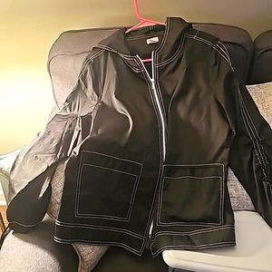Chico’s Zenergy  women’s jacket/ Rain jacket size 2 EUC